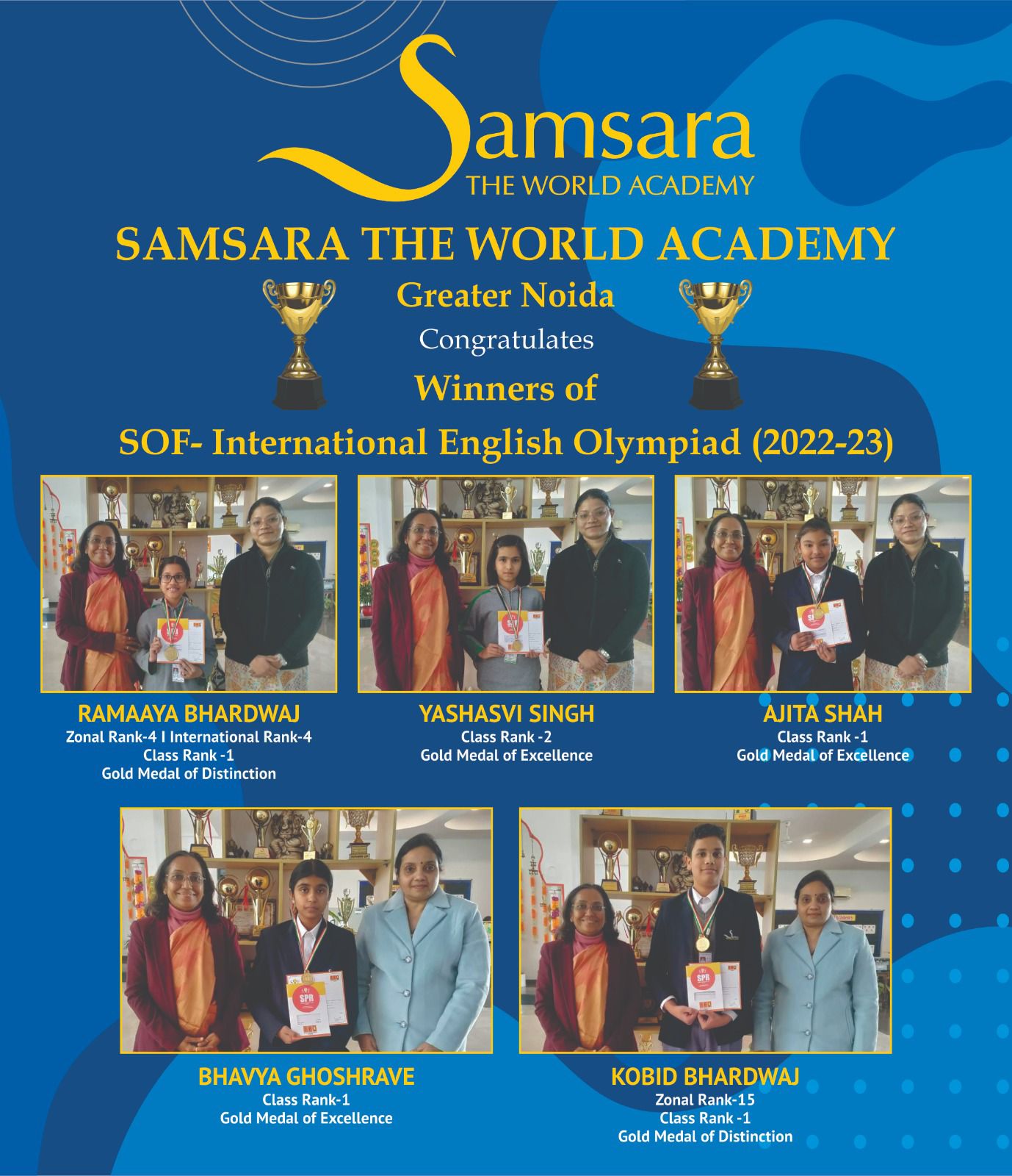 Winners Gallery - World English Olympiad